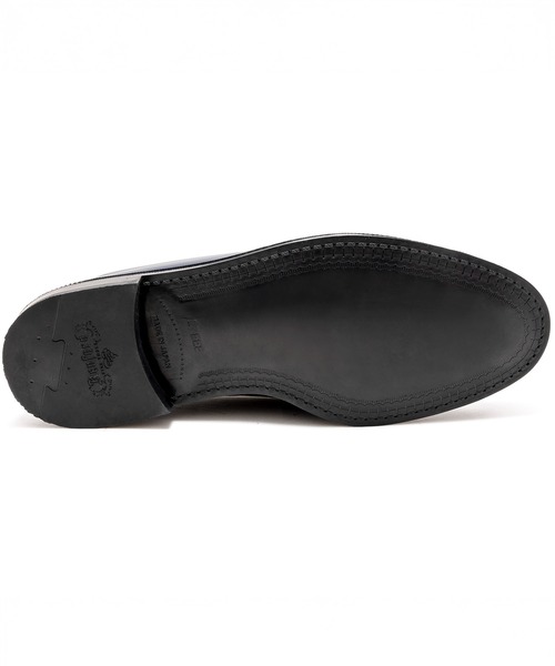 The Kenford Fineshoes ローファー EMBOSSED LOAFERS BLACK