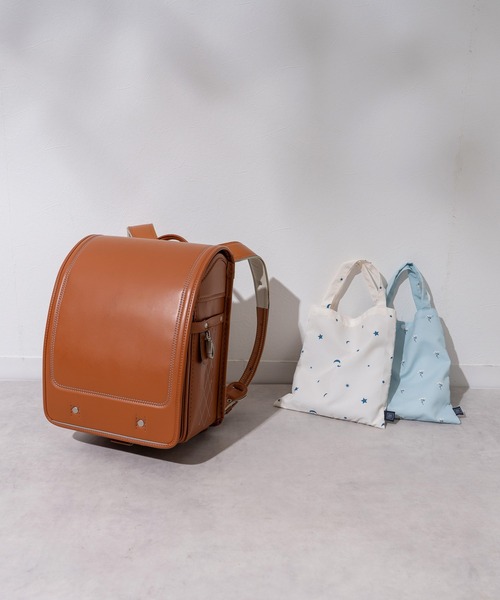 MKD.ZAKKA エプロン キッズエプロン 三角巾・収納バッグセット