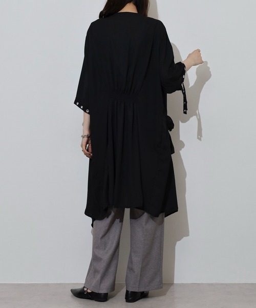 【新品未使用】FAS FILLE A SUIVRE ロングカーディガン フランス anc ファスフィーユアシュブル FAS FILLE A SUIVRE ワンピース