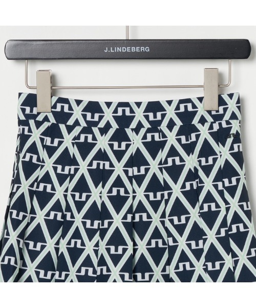 J.LINDEBERG スカート 「J.LINDEBERG/GOLF」シーズンプリント