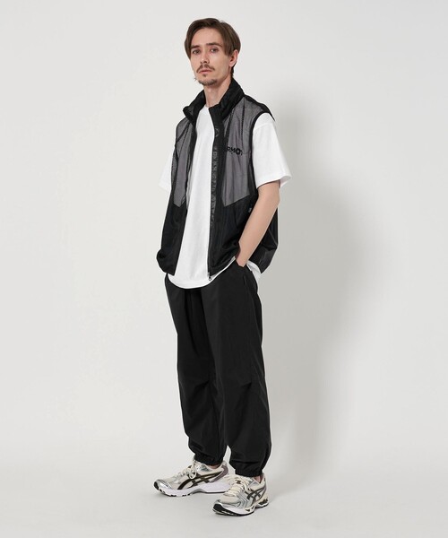 ニ*ン様 marmotcapital メッシュ フード付きベスト　ブラック MARMOT CAPITAL SALE！マーモットキャピタル パーテックス