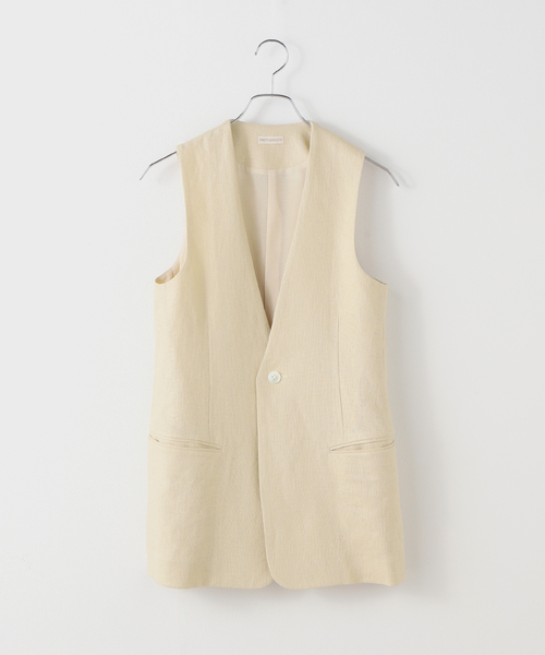 ベスト ジレ PROTAGONISTA / プロタゴニスタ 別注 ASA GILET ジャケット レディース