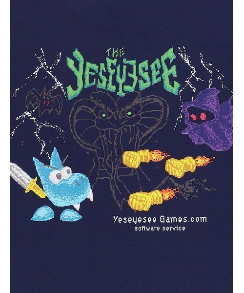 【YESEYESEE】★Y.E.S ゲームT★ YESEYESEE tシャツ Y.E.S Game Tee メンズ レディース