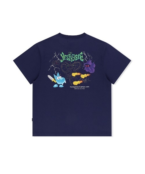 【YESEYESEE】★Y.E.S ゲームT★ YESEYESEE tシャツ Y.E.S Game Tee メンズ レディース