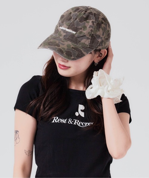 Chick キャップ 帽子 Camouflage Pattern Camouflage Cap