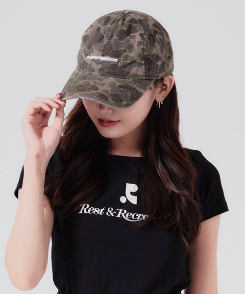 Chick キャップ 帽子 Camouflage Pattern Camouflage Cap