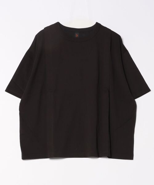 「URCH RNA」 半袖Tシャツ MEDIUM スミクロ レディース
