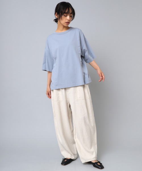 「URCH RNA」 半袖Tシャツ MEDIUM スミクロ レディース