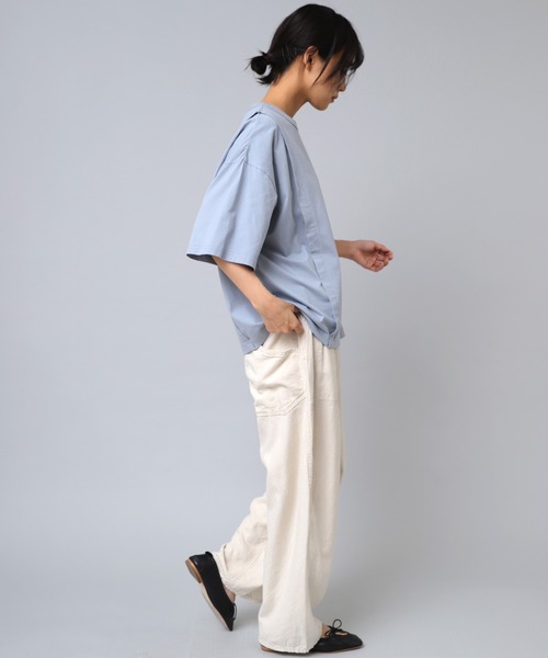 「URCH RNA」 半袖Tシャツ MEDIUM スミクロ レディース