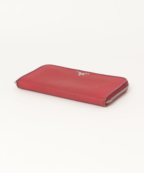PRADA レッドオレンジ 長財布 楽天市場】【未使用品】 プラダ 長財布 フラップ ロング