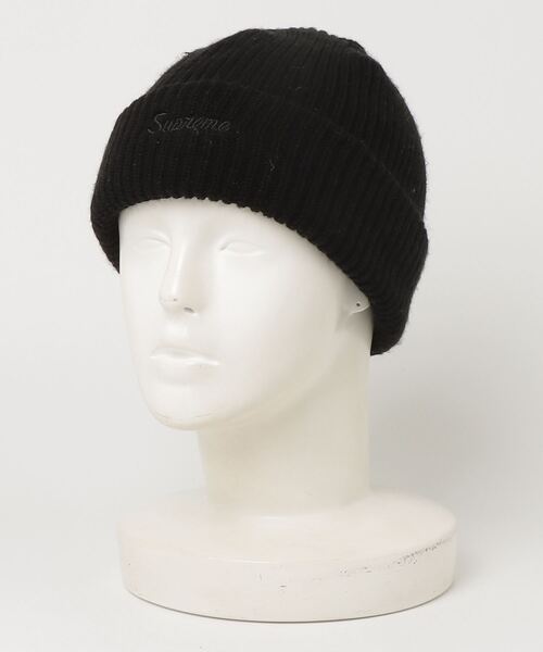 Supreme（シュプリーム） 刺繍ニットキャップ - ブラック メンズ