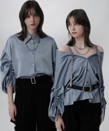 ブラウス シャツ 2WAYイソザイオフショルシャツ(HARE) レディース｜ZOZOTOWN Yahoo!店
