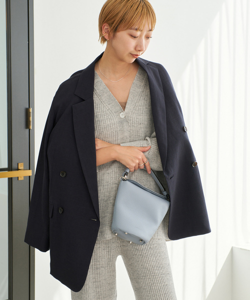 plage（プラージュ） ニットカーディガン - グレー レディース