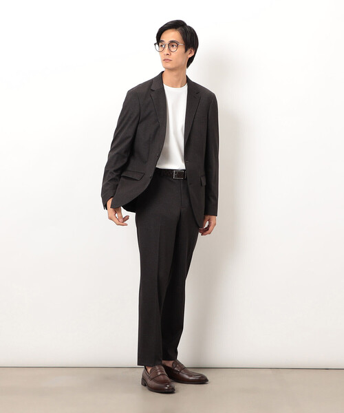 COMME CA ISM（コムサイズム） スラックス 「セットアップ対応」デニム