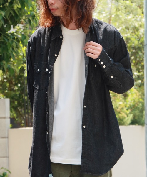 Orslow カバーオール　シャツ　メンズ　レディース Orslow カバーオール シャツ メンズ レディース orSlow