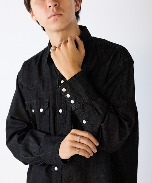Orslow カバーオール　シャツ　メンズ　レディース orSlow オアスロウ orslow ルーズ フィット デニム カバーオール