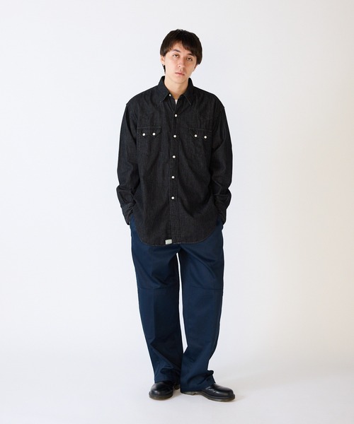 orSlow（オアスロウ） シャツ BLACK DENIM WESTERN SHIRT シャツ
