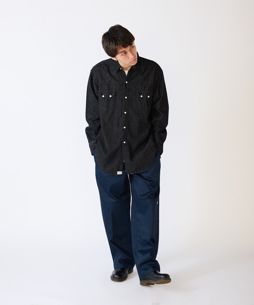 orSlow カバーオール シャツ orSlow オアスロウ リラックスフィット カバーオール ブラック