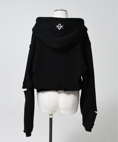 REFLEM（レフレム） ジップアップパーカー FREE ブラック レディース