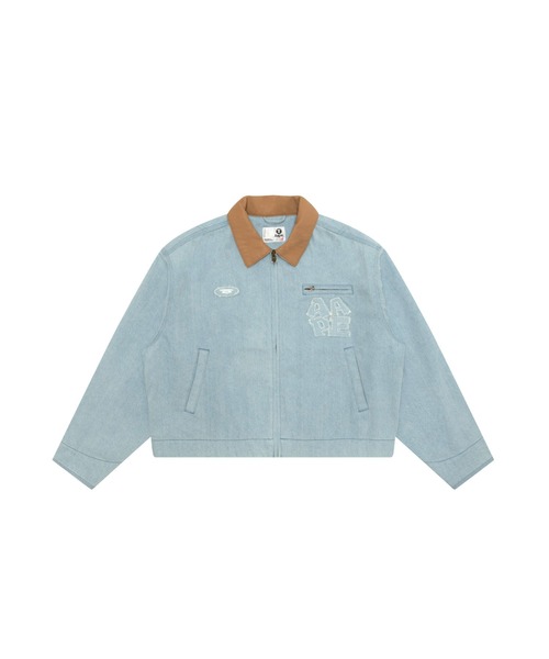 AAPE BY A BATHING APE デニムジャケット gジャン DENIM JACKET