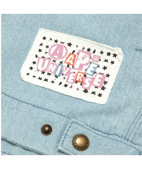 AAPE BY A BATHING APE デニムジャケット gジャン DENIM JACKET