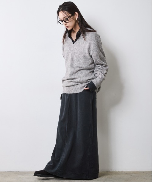 CHIC STYLE（シックスタイル） ブラウス シャツ ソフトデニムシャツ