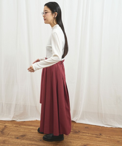 fig London（フィグロンドン） スカート apron pleats skirt