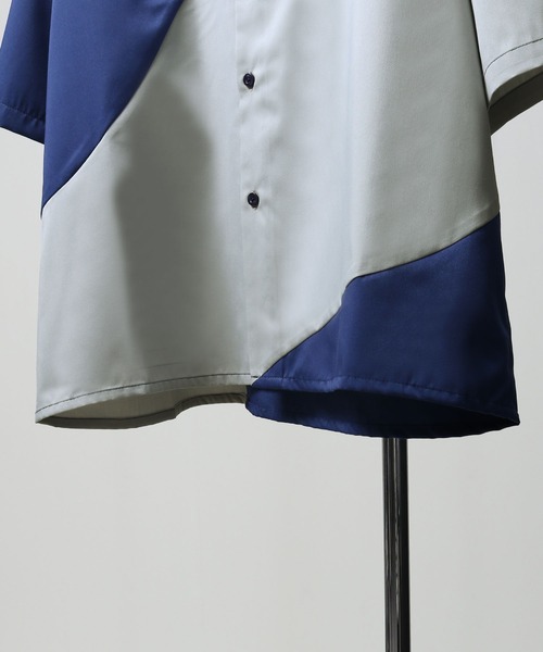 「Nilway」 半袖シャツ MEDIUM グリーン メンズ_画像5