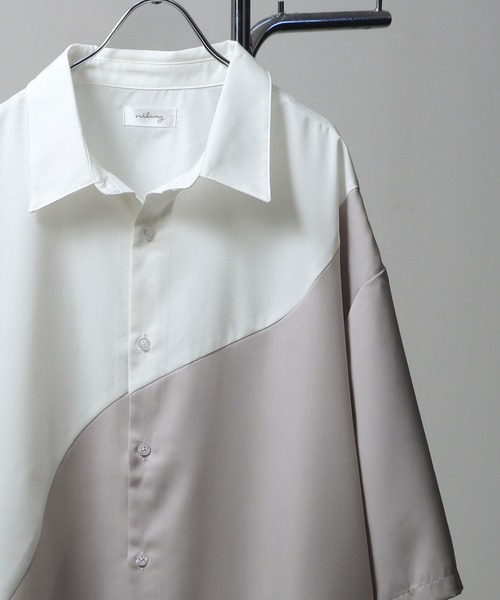 「Nilway」 半袖シャツ MEDIUM グリーン メンズ_画像8