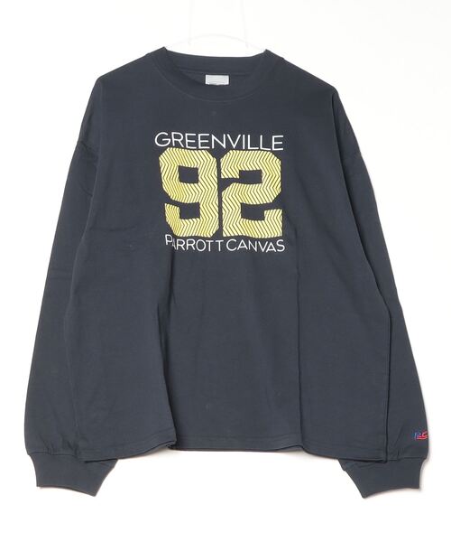 PARROTT CANVAS（パロットキャンバス） tシャツ Big Number L/S T