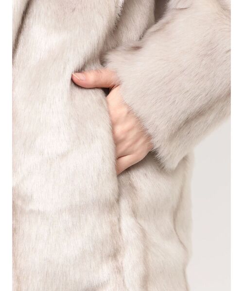 EMODA（エモダ） コート アウター ミディフェイクファーコート