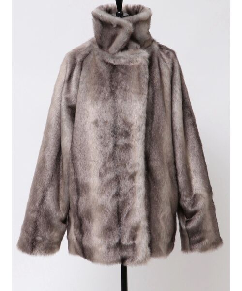 EMODA（エモダ） コート アウター ミディフェイクファーコート