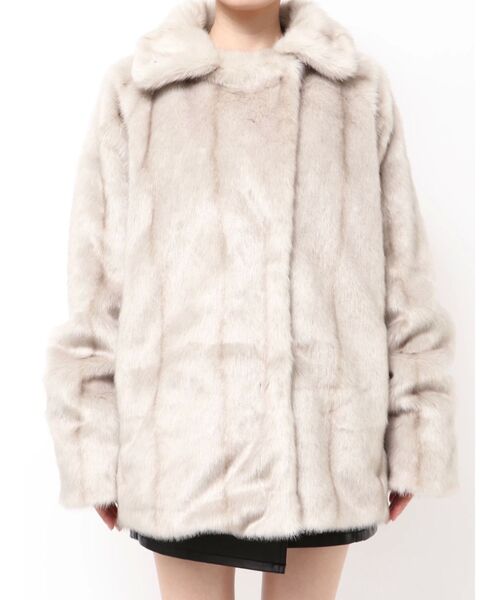 EMODA（エモダ） コート アウター ミディフェイクファーコート