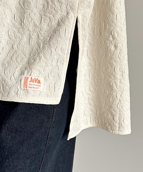 「Java」 半袖シャツ MEDIUM アイボリー レディース | Java | 06