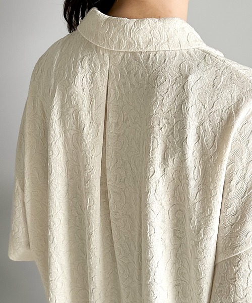 「Java」 半袖シャツ MEDIUM アイボリー レディース | Java | 07