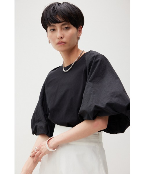 「crie conforto」 半袖カットソー FREE ブラック レディース_画像2