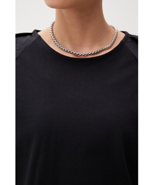 「crie conforto」 半袖カットソー FREE ブラック レディース_画像9