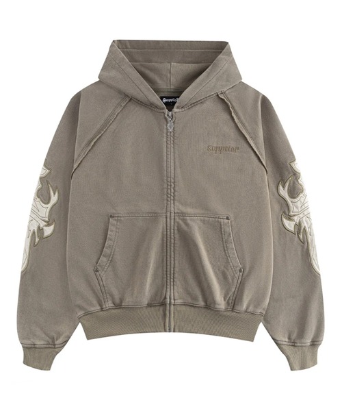 SUPPLIER サプライヤー パーカー 今日に買って頂けるのなら500円引き！ SUPPLIER パーカー SUPPLIER/サプライヤー Cross Zip Hoodie