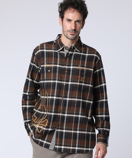 Psycho Bunny（サイコバニー） シャツ ヴィンテージチェーンステッチ