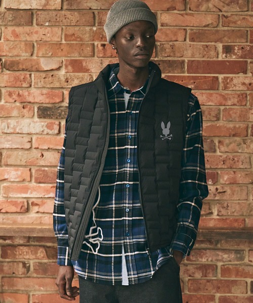 Psycho Bunny（サイコバニー） シャツ ヴィンテージチェーンステッチ