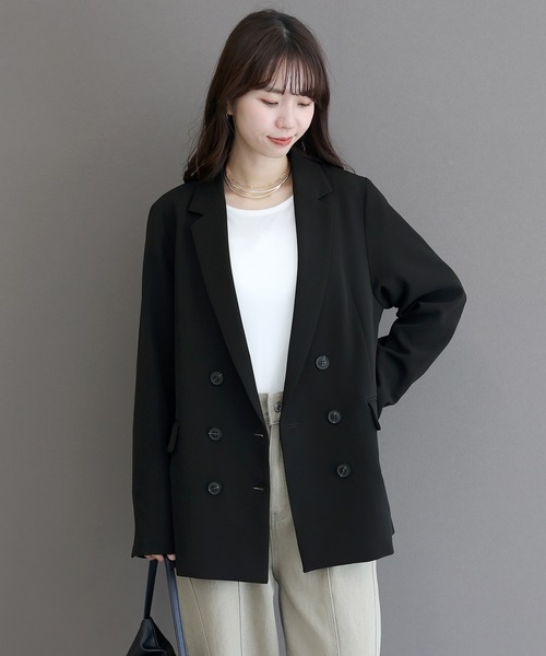 Aletta vita ジャケット テーラードジャケット 選べるボタンテーラード
