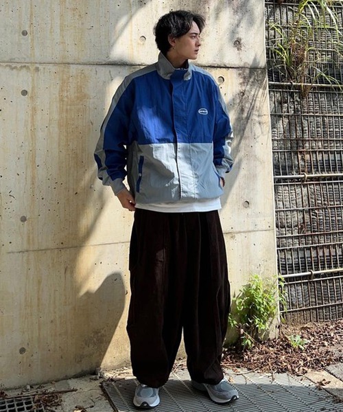 新品、未使用、タグ付き、Audience 綿ナイロンスナップブルゾン Audience（オーディエンス） 中綿 ソロナ デュポン社製 Sorona Dupont