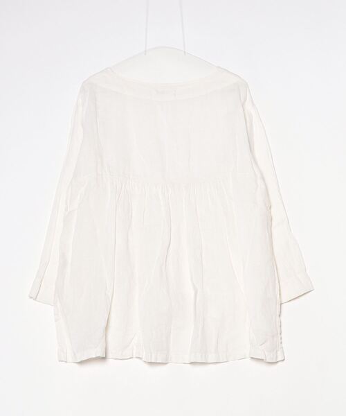 「tumugu」 長袖ブラウス FREE ホワイト レディース_画像2