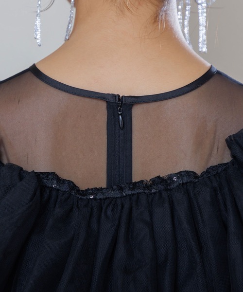 form forma（フォルムフォルマ） ドレス バルーンボレロ・ベロアドレス