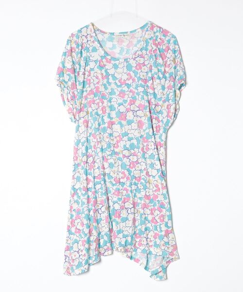 TSUMORI CHISATO（ツモリチサト） 半袖ワンピース 02 ブルー