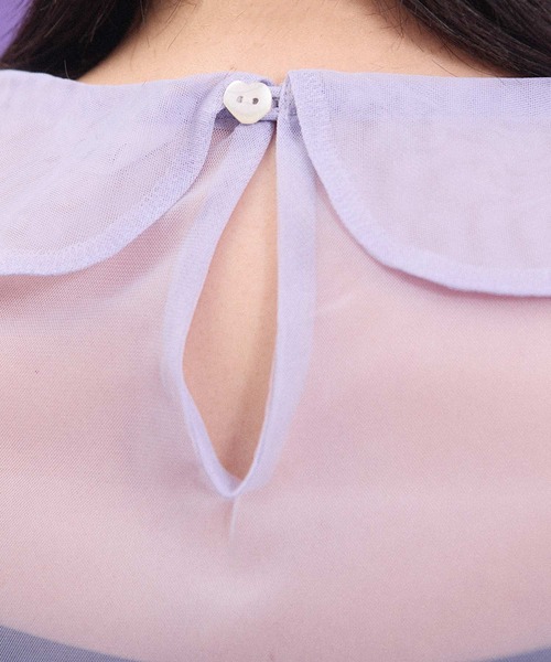 I am I in fact（アイアムアイインファクト） tシャツ _Tulle inner