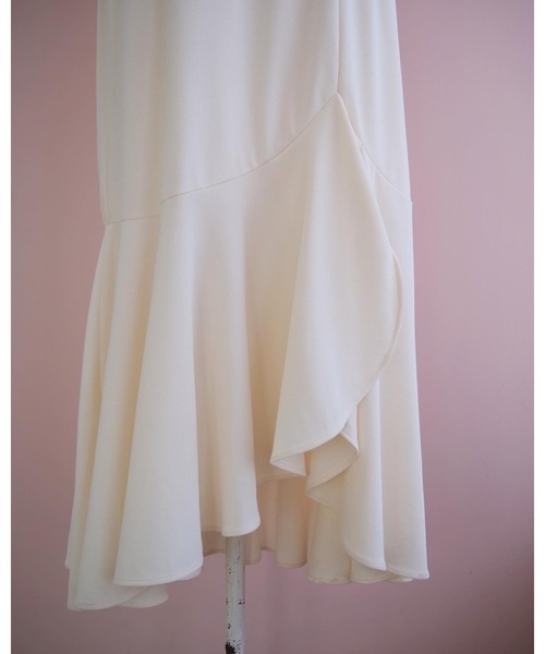 「muguet」 半袖ワンピース FREE ピンクベージュ レディース_画像4