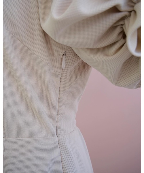 「muguet」 半袖ワンピース FREE ピンクベージュ レディース_画像7