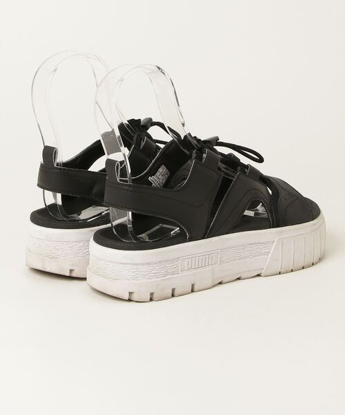「PUMA」 フラットサンダル 22cm ブラック レディース_画像2