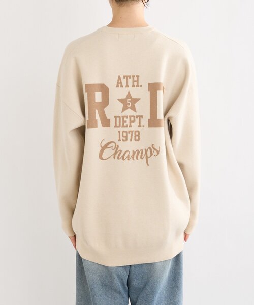 RIVE DROITE（リヴドロワ） ニット セーター 「バックロゴが目を惹く